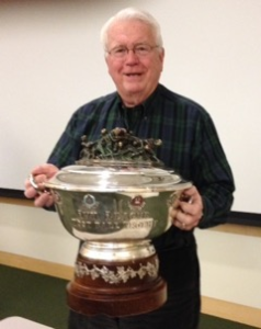 Pete Fredrick and Ivy League Trophy